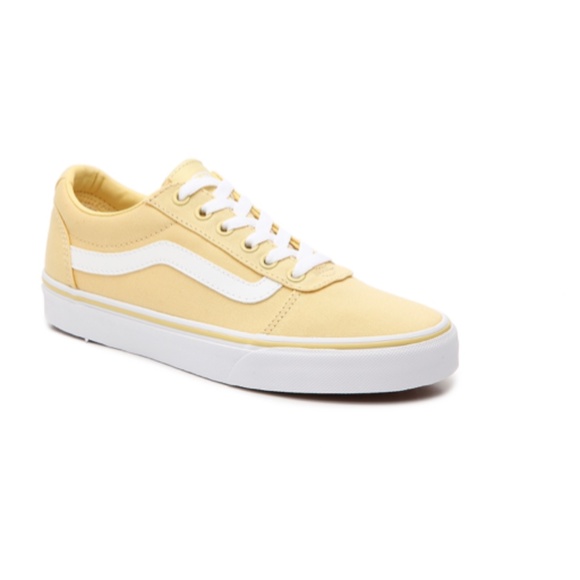 yellow womens vans shoes